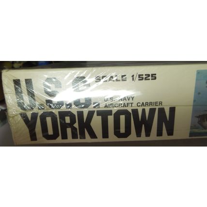 Sealed USS Yorktown 1:525 scale US Navy WWII Aircraft Carrier – Lindberg
