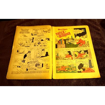 Golden Age Dell 10 Cent Comics Walt Disney's Uncle Scrooge 5 2.5 GD+ Shape 1954