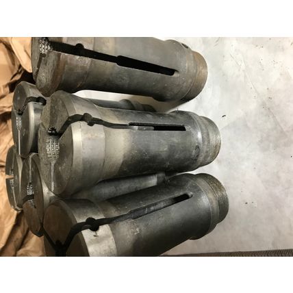 LOT 6 NAMCO 3/4",5/8,7/8 ACME GRID ROUND COLLETS,AJ