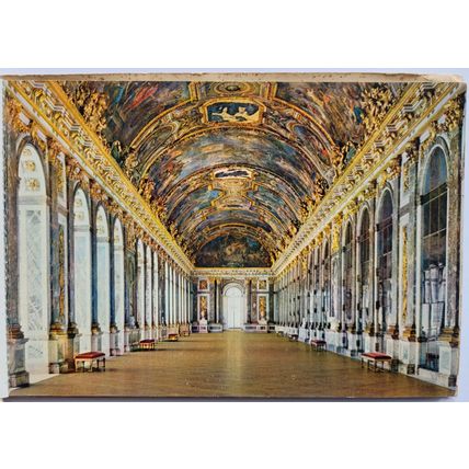 Book of 12 postcards Palace of Versailles, France