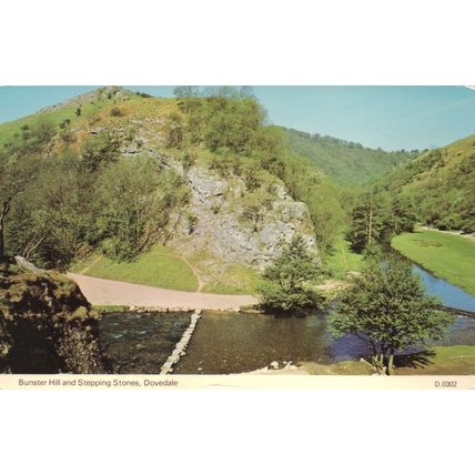 Postcards Derbyshire Dales x4. Job lot