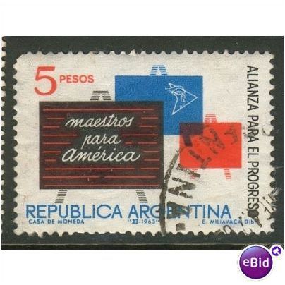 Argentina stamps SG1099 - 1963 - Blackboards 5p - used