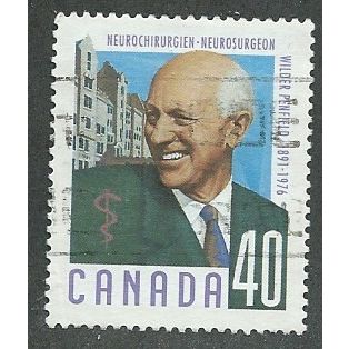 CAN 1991 40c ' MEDICAL PIONEERS - PENFIELD' FINE USED (EBID38-844)