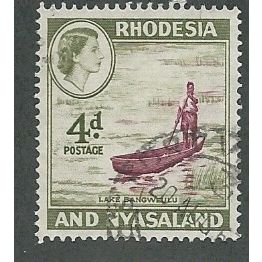 RHO 1959 4d 'LAKE BANGWEULU' FINE USED (EBID45-623)