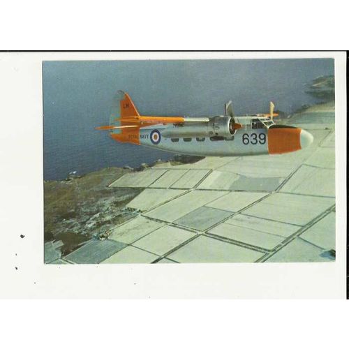 Aviation HUNTING PERCIVAL SEA PRINCE Postcard by Dixon (PLZ/21243)