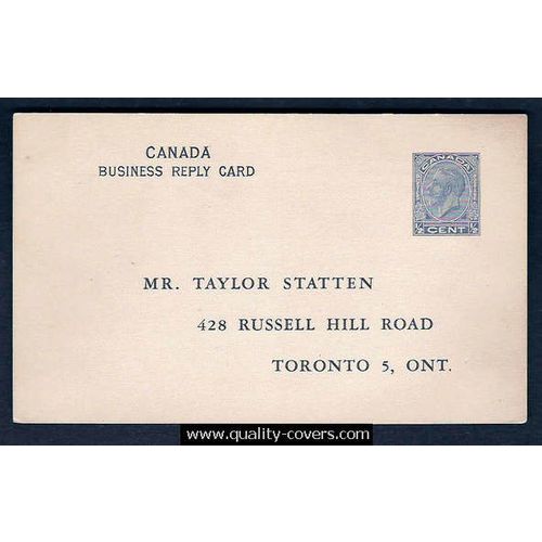 Canada #P51 Postal Card MINT Medallion