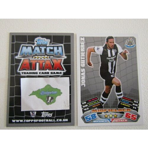 Topps Match Attax 2011 2012 Football Cards Teams N-W Card Variants (ef2)