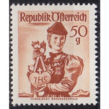ÖSTERREICH AUSTRIA [1948] MiNr 0904 ( **/mnh ) Trachten