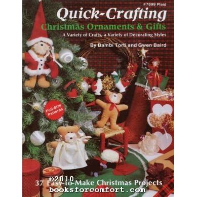 Quick-Crafting Christmas Ornaments & Gifts Plaid 7899