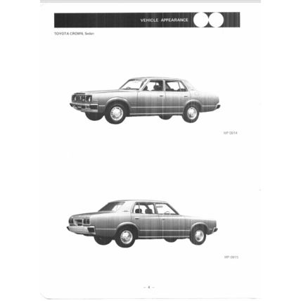 Toyota Crown Parts Catalogue 1974 96302_74 PDF