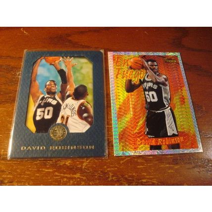 1991-1996, 10-Cards, DAVID ROBINSON HOF, Spurs