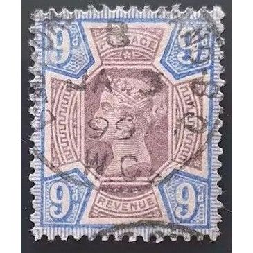 GB 1887 QV 9d dull purple and blue Jubilee SG209