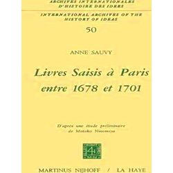 International Archives Of The History Of Ideas / Archives Internationales D'hist