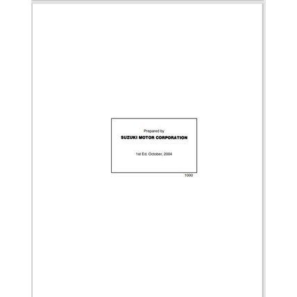 Suzuki Jimny SN413 SN415D Supplementary Service Manual German 9950181A1001G PDF