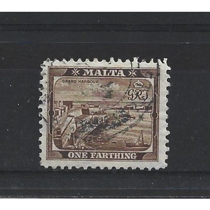 Malta.SG217 1/4d Grand Harbour,Valletta.Fine Used.Apr25j