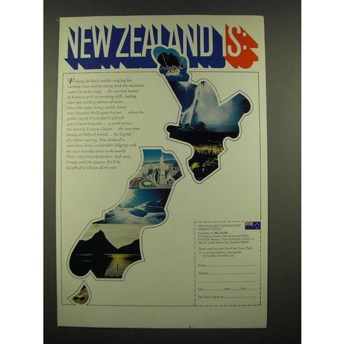 1969 New Zealand Tourism Ad
