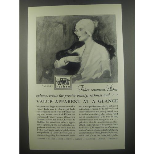 1929 Fleetwood Body Ad - Fisher resources, Fisher Volume