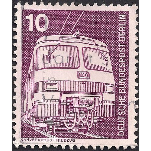 GERMANY, Nahverkerhs-Triebzug, 1975, 10 Pfennig