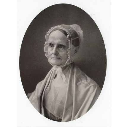 Lucretia Mott Victorian First Womens Rights Meeting Suffragette Postcard