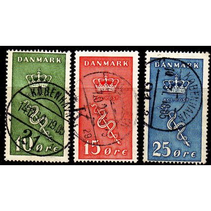 DÄNEMARK DANMARK [1929] MiNr 0177-79 ( O/used ) [02]