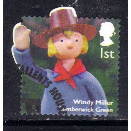 GB 2014 QE2 1st Classic Childrens TV ' Windy Miller ' Ex Fdc SG 3555 ( J951 )