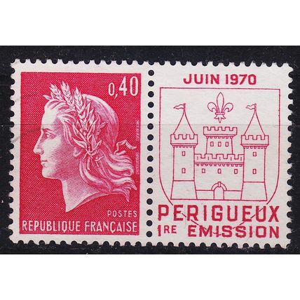 FRANKREICH FRANCE [1969] MiNr 1650 Zf ( O/used ) Zierfeld