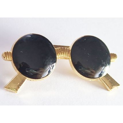 Metal Retro Style Sunglasses Lapel Pin Badge broach