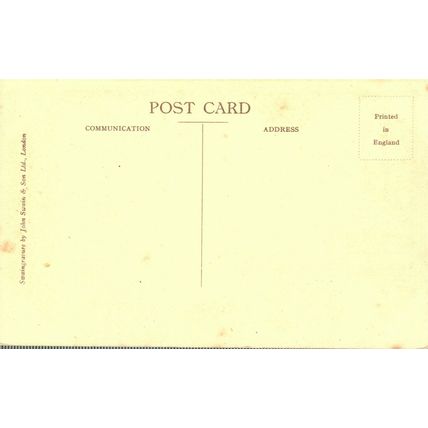 Holyrood Palace, Queen Mary's Audience Chamber, Scotland, Swaingravure Postcard