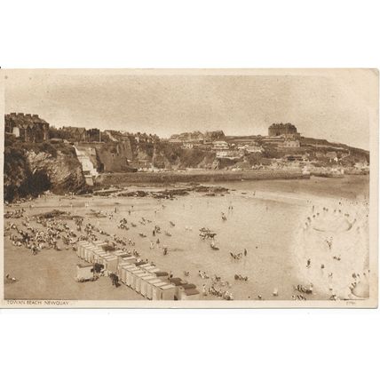 PC17177 Towan Beach. Newquay. 23586. 1948