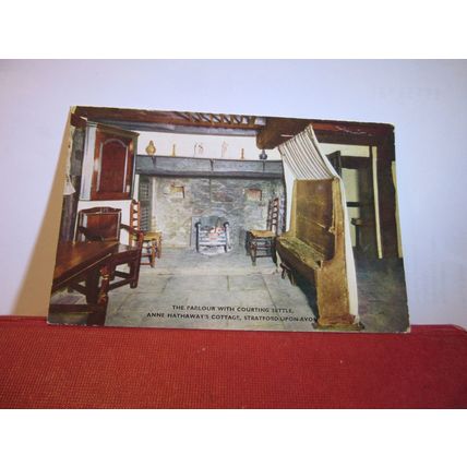 ANNE HATHAWAY'S COTTAGE, Stratford -Upon-Avon postcard by J. Salmon 1964 pm =