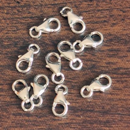 7mm Sterling Silver Mini Charm Trigger Clasp Jewellery Making/Repair 925 C29