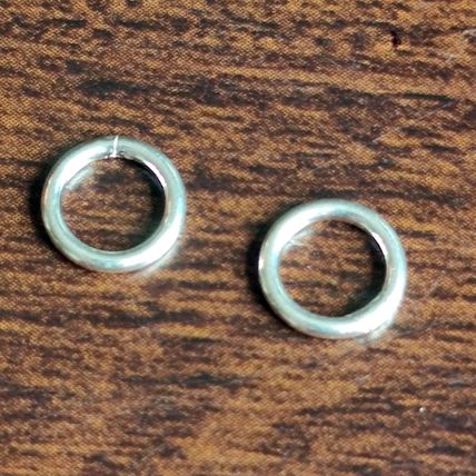 8mm 925 Solid Sterling Silver CLOSED JUMP RINGS Thick 1.149mm 17 Gauge C111