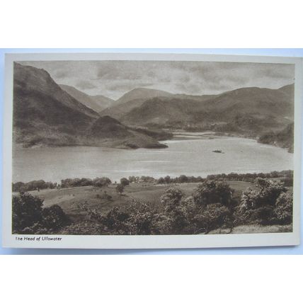 Vintage Postcard The Head of Ullswater