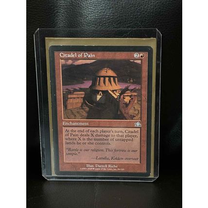 Citadel of Pain Prophecy Magic: the Gathering Trading Card