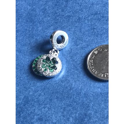 Genuine 925 Lucky charm for Pandora bracelet comes in a cute velvet pouch