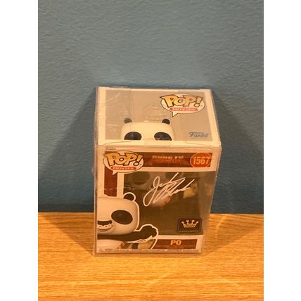Funko Pop! Kung Fu Panda: Po #1567 Facsimile Laser Autographed (Box & Protector)