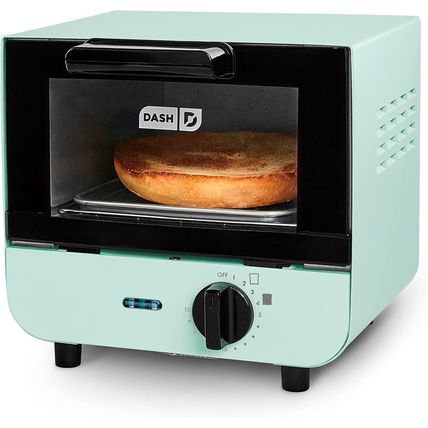 DASH Mini Toaster Oven Cooker for Bread, Bagels, Cookies, Pizza, Paninis & More