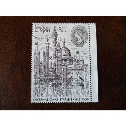 1980 GB London 1980 50p fine used stamp buildings Post Office Tower SG1118