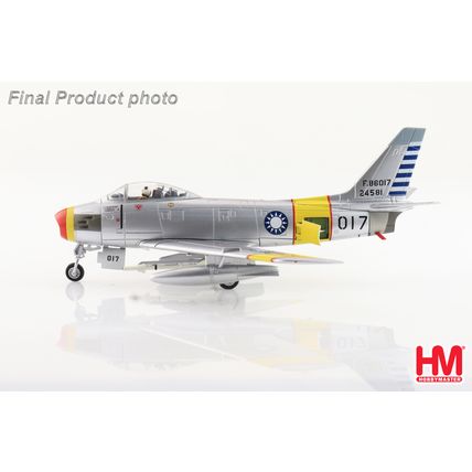 F-86F SABRE "MIG KILLER" 017/52-4581 SUN SIWEN 26TH - HOBBY MASTER HA4322 1/72