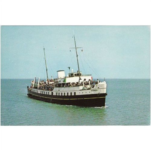 Ship Postcard P&A Campbell MV Balmoral Coastal Excursion Vessel Bristol Channel