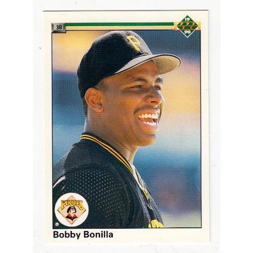 1990 Upper Deck Bobby Bonilla baseball card #366 – Pirates