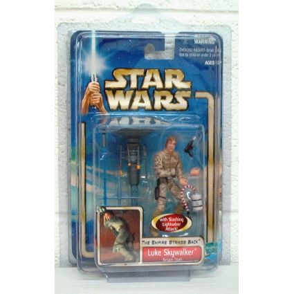 STAR WARS ' ESB ' LUKE ..bloody stump : BESPIN DUEL (blue carded)