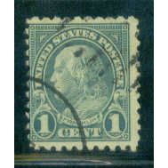 Used 581 1c Benjamin Franklin Average A16249