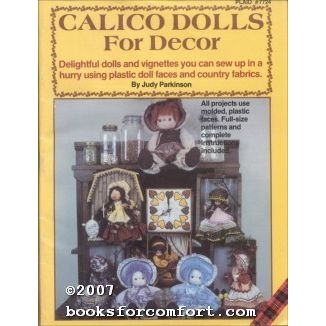 Calico Dolls for Decor