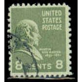 Used 813 8c Martin Van Buren Fine M07840
