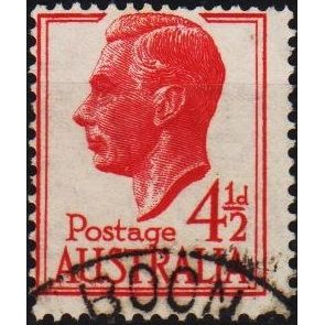 Australia. 1950 4 1/2d S.G.248 Used