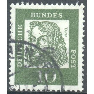 Germany 1961 - SG1264 - 10pf green - "Durer" - used 4