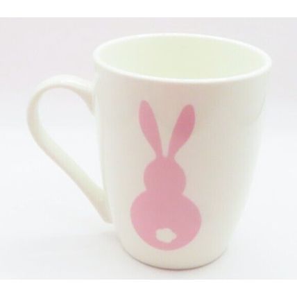 Purple Easter Bunny Mug Ceramic 10.5 CM Tableware Home Decor Kitchen Drinks