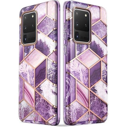i-Blason Cosmo Series Case for Samsung Galaxy S20 Ultra 5G (6.9")-PURPLE-NEW