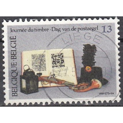Belgique 1986 Michel 2262 O Cote (2008) 0.25 € Musée des Postes Cachet rond
